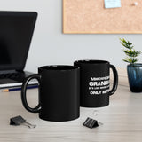 Marching Band Grandma - Life - 11oz Black Mug