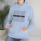 Marching Band - Retro - Maroon - Hoodie