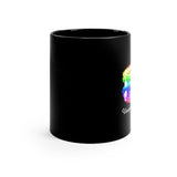 Unapologetically Me - Rainbow - Snare Drum - 11oz Black Mug