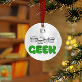 Band Geek - Quads/Tenors - Metal Ornament