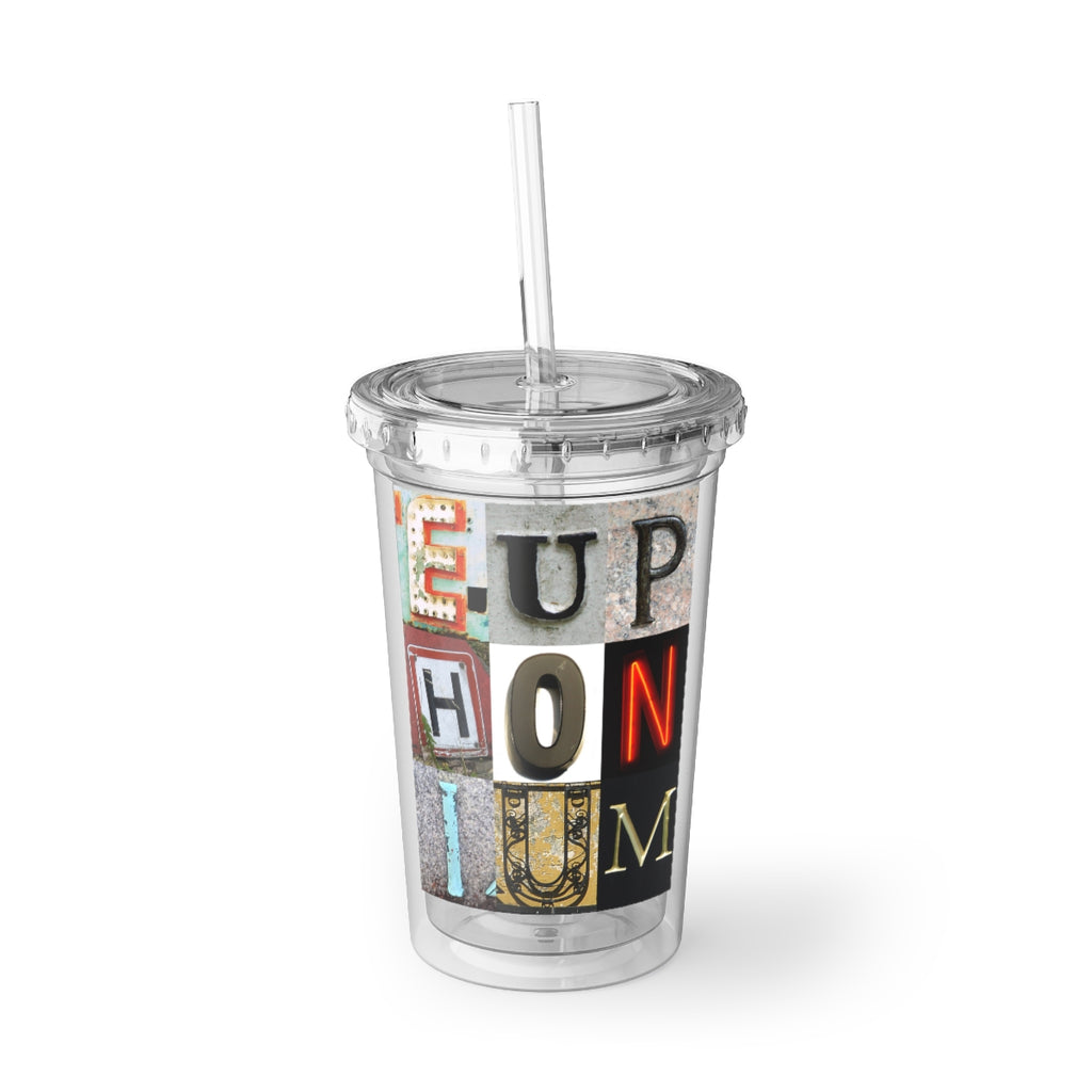 Euphonium - Artsy Alphabet 2 - Suave Acrylic Cup