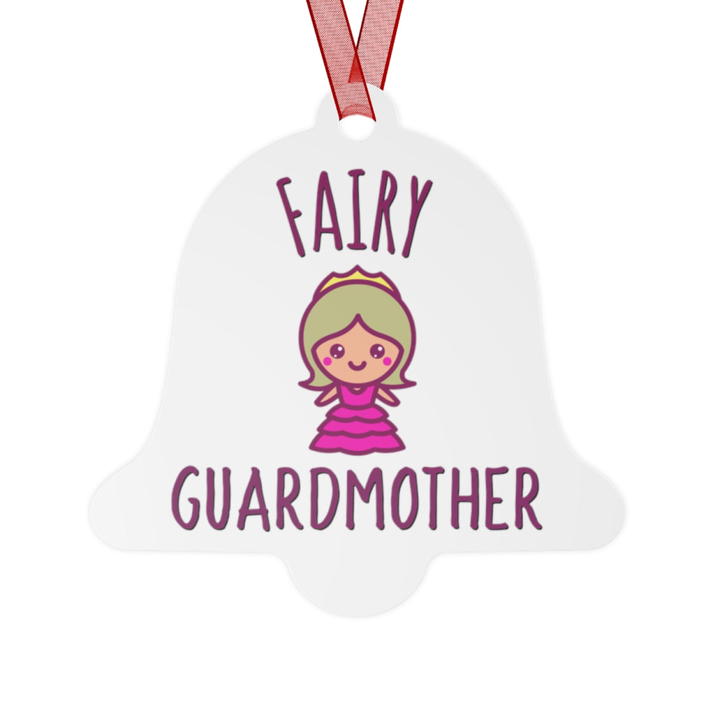 Color Guard Mom - Fairy Guardmother - Metal Ornament