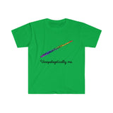 Unapologetically Me - Rainbow - Flute - Unisex Softstyle T-Shirt