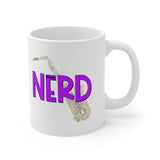 Band Nerd - Alto Sax - 11oz White Mug