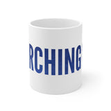 Marching Band - Blue 2 - 11oz White Mug