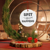 Spit Happens - Trumpet - Metal Ornament