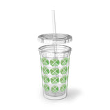 Vintage Green Cloud - Drumsticks - Suave Acrylic Cup - Pattern