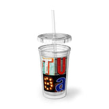 Tuba - Artsy Alphabet - Suave Acrylic Cup