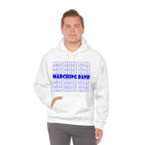 Copy of Marching Band - Retro - Blue - Metal Ornament