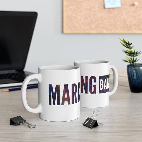 Marching Band - Dark Ribbon - 11oz White Mug