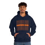 Marching Band - Retro - Orange - Hoodie