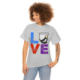 Marching Band - Love - Shako - Unisex Heavy Cotton Tee