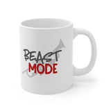 Beast Mode - Trumpet - 11oz White Mug