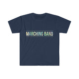 Marching Band - Pastel 4 - Unisex Softstyle T-Shirt