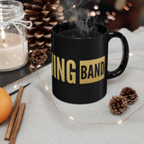 Marching Band - Gold - 11oz Black Mug