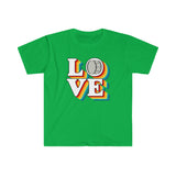 LOVE - Bass Drum - Unisex Softstyle T-Shirt