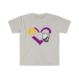 Peace, Love and Marching Band - Unisex Softstyle T-Shirt