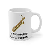 Instrument Chooses - Bari Sax - 11oz White Mug