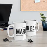 Marching Band - Black Banner - 11oz White Mug