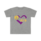 Peace, Love, Color Guard - Unisex Softstyle T-Shirt