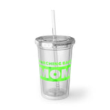 Marching Band Mom - Green - Suave Acrylic Cup