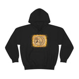 Vintage Yellow Burlap - Cymbals - Hoodie