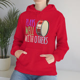 Plays Well With Others - Bass Drum - Hoodie