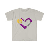 Peace, Love, Trumpet - Unisex Softstyle T-Shirt