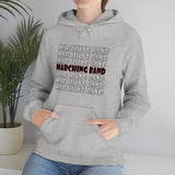 Marching Band - Retro - Maroon - Hoodie