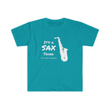 Saxophone Thing 3 - Unisex Softstyle T-Shirt