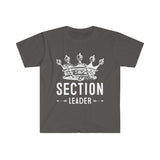 Section Leader - Crown 3 - Unisex Softstyle T-Shirt