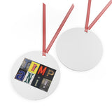 Timpani - Artsy Alphabet - Metal Ornament