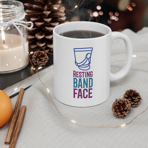 Marching Band - Resting Band Face - 11oz White Mug