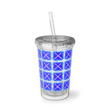 Vintage Blue Cloud - Drumsticks - Suave Acrylic Cup - Pattern