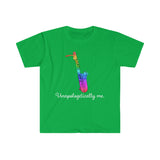 Unapologetically Me - Rainbow - Bari Sax - Unisex Softstyle T-Shirt