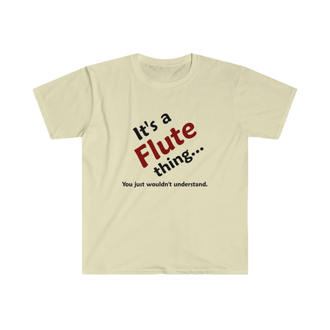 Flute Thing 2 - Unisex Softstyle T-Shirt