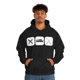 Eat, Sleep, Play - Drumsticks - Hoodie