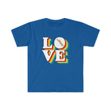 LOVE - Bari Sax - Unisex Softstyle T-Shirt