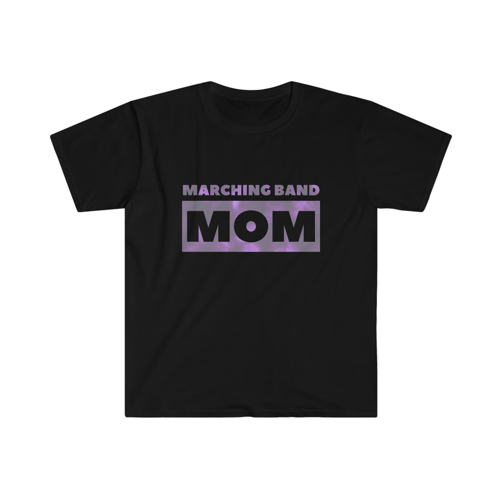 Marching Band Mom - Lilac - Unisex Softstyle T-Shirt