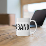 Marching Band - Black Banner - 11oz White Mug