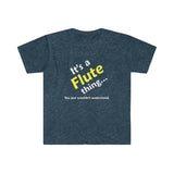 Flute Thing - Unisex Softstyle T-Shirt