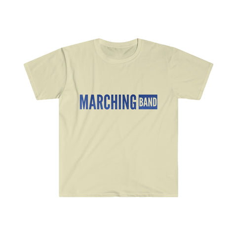 Marching Band - Blue 2 - Unisex Softstyle T-Shirt