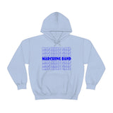 Copy of Marching Band - Retro - Blue - Metal Ornament