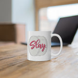 Slay - Bass Drum - 11oz White Mug