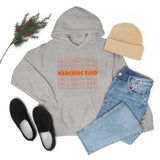 Marching Band - Retro - Orange - Hoodie