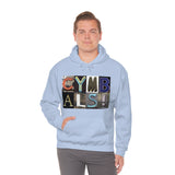 Cymbals - Artsy Alphabet - Hoodie