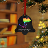 Unapologetically Me - Rainbow - Color Guard 12 - Metal Ornament