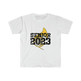 Senior 2023 - Black Lettering - French Horn - Unisex Softstyle T-Shirt