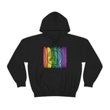 Vintage Rainbow Paint - Cymbals - Hoodie