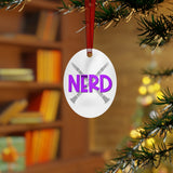 Band Nerd - Clarinet - Metal Ornament